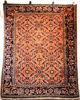 Persian Lilihan Rug, circa 1910 (Antique -100% Wool)