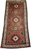 Caucasian Kazak Rug (Antique -100% Wool)