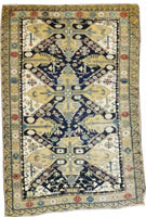 Antique Persian Shirvan Rug