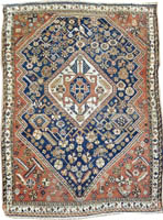 Antique Persian Kashkay Rug