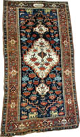 Antique Persian Luri Bakhtiari Rug