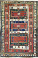 Caucasian Rug (Antique -100% Wool)