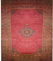 Antique  Persian Dorokhsh Rug