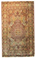 Antique Persian  Kermanshah Rug circa 1870