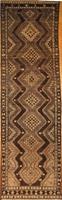 Traditional Persian Roudbar Rug