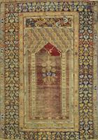 Antique Turkish Rug circa 1870