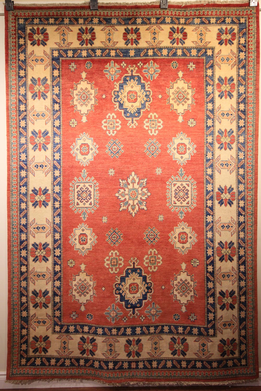 Traditional Afghan Kazak Rug