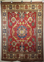 Traditional Afghan Kazak Rug