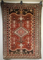 Antique Caucasian Shirvan Rug