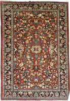 Antique Persian Mahal Rug