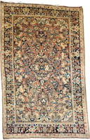 Antique Persian Saruk Rug