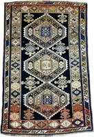 Antique Caucasian Shirvan Rug