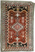 Antique Caucasian Shirvan Rug