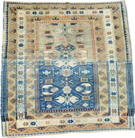 Antique Caucasian Rug