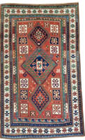 Antique Caucasian Kazak Rug