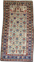 Antique Caucasian Daghestan Rug