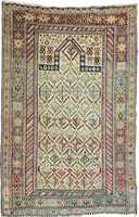 Antique Caucasian Daghestan Rug