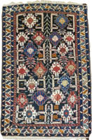 Antique Caucasian Rug