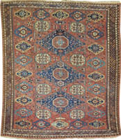 Antique Caucasian Sumak Flatweave