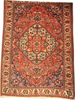 Traditional Persian Bakhtiari Rug