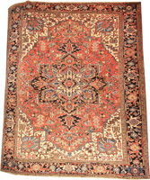 Antique Persian Heriz Rug