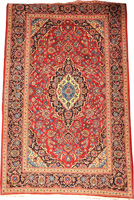 Traditional Persian Kashan Rug