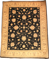 Traditional Afghan Oushak Rug