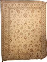 Traditional Afghan Oushak Rug