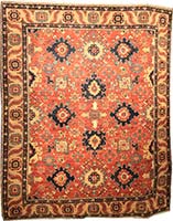 Traditional Afghan Heriz Rug