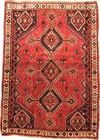 Traditional Persian Kashkay Rug