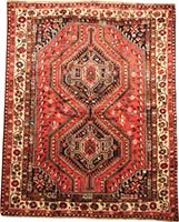 Traditional Persian Shiraz Rug