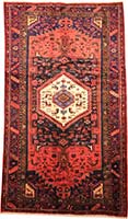 Traditional Persian Hamadan Rug