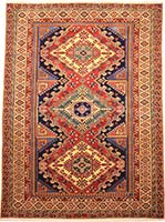 Traditional Afghan Super Kazak