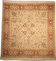 Traditional Pakistani Mughal Rug