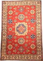 Traditional Afghan Kazak Rug