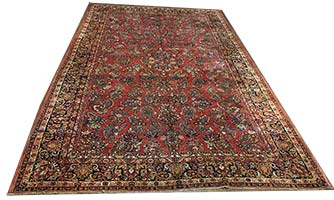 Antique Persian Saruk Rug