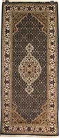 Traditional Indo Tabriz Mahi Rug