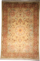 Traditional Persian Tabriz Rug