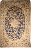 Traditional Persian Nain Rug