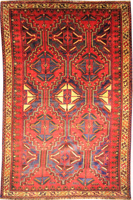 Traditional Persian Shiraz Rug