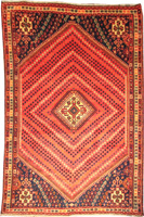 Traditional Persian Shiraz Rug