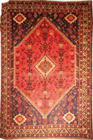 Traditional Persian Shiraz Rug