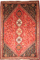 Traditional Persian Kashkay Rug