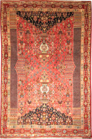 Traditional Persian Kashkay Rug