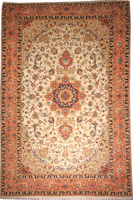 Traditional Fine Persian Tabriz Rug