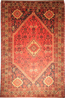 Traditional Persian Shiraz Rug