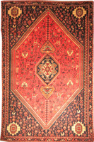 Traditional Persian Shiraz Rug