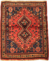 Traditional Persian Shiraz Rug