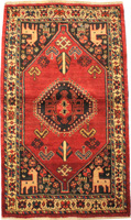 Traditional Persian Kashkay Rug