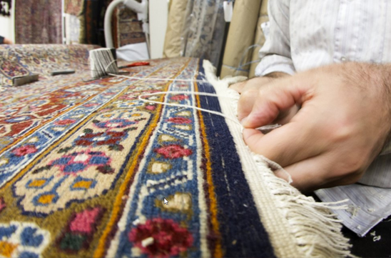 Professional Oriental Rug Restoration